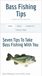 Mobile Screenshot of fishinglurestips.com